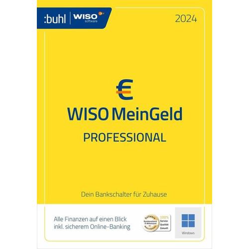 WISO Mein Geld Professional 2024, 1 CD-ROM - Buhl Data Service Image