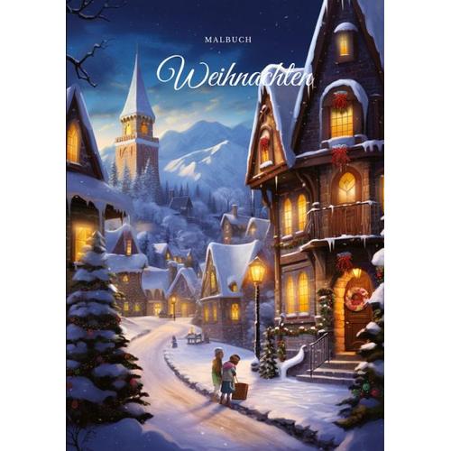 Malbuch Weihnachten - Diana Kluge
