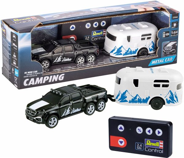 Mini RC Car mit Wohnwagen - Carrera Revell Europe / Revell