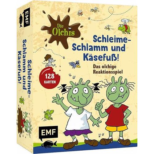 Kartenspiel: Die Olchis. Schleime-Schlamm und Käsefuß! - Edition Michael Fischer