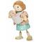 Tender Leaf 7508144 - Puppe Mrs. Goodwood mit Baby, Puppenhaus-Zubehör, 2-teilig - Carletto