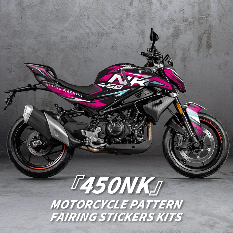 Für CFMOTO 450NK 450 NK Musterdruck Aufkleber Kits Motorradzubehör Schutz und Dekoration Image