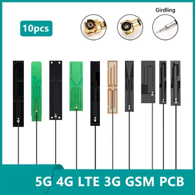 10PCS OEM Full Band 5G 4G LTE 3G GSM 600~6000Mhz WIFI built in PCB FPC Antenna Wifi antenna omnidirecational IPX/U.FL connector