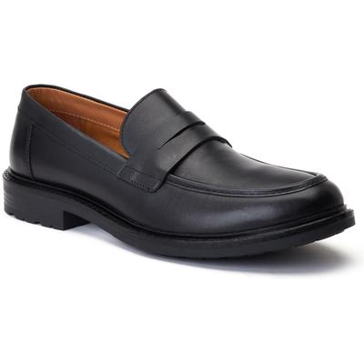 Base London Ivey Leder Herren schwarze Mokassins Image