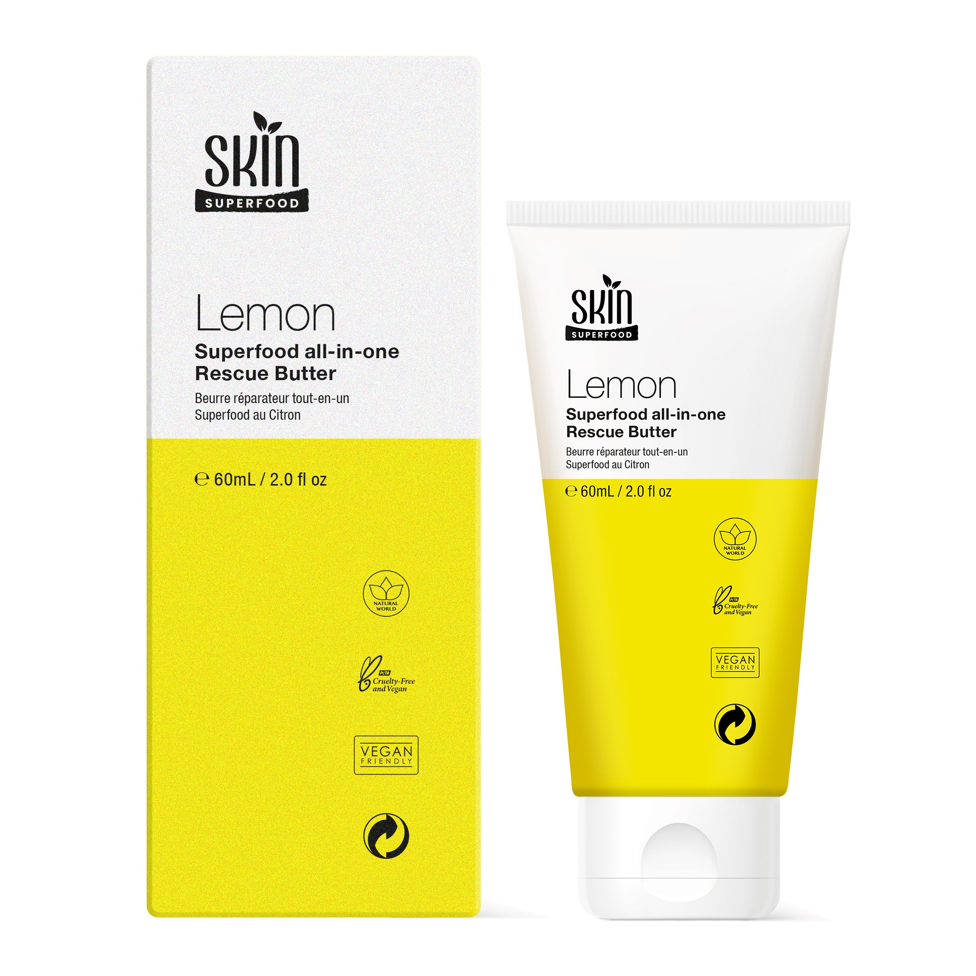 Skin Superfood Lemon Superfood Rescue Butter 60ml Zwillingswertsparpack Image
