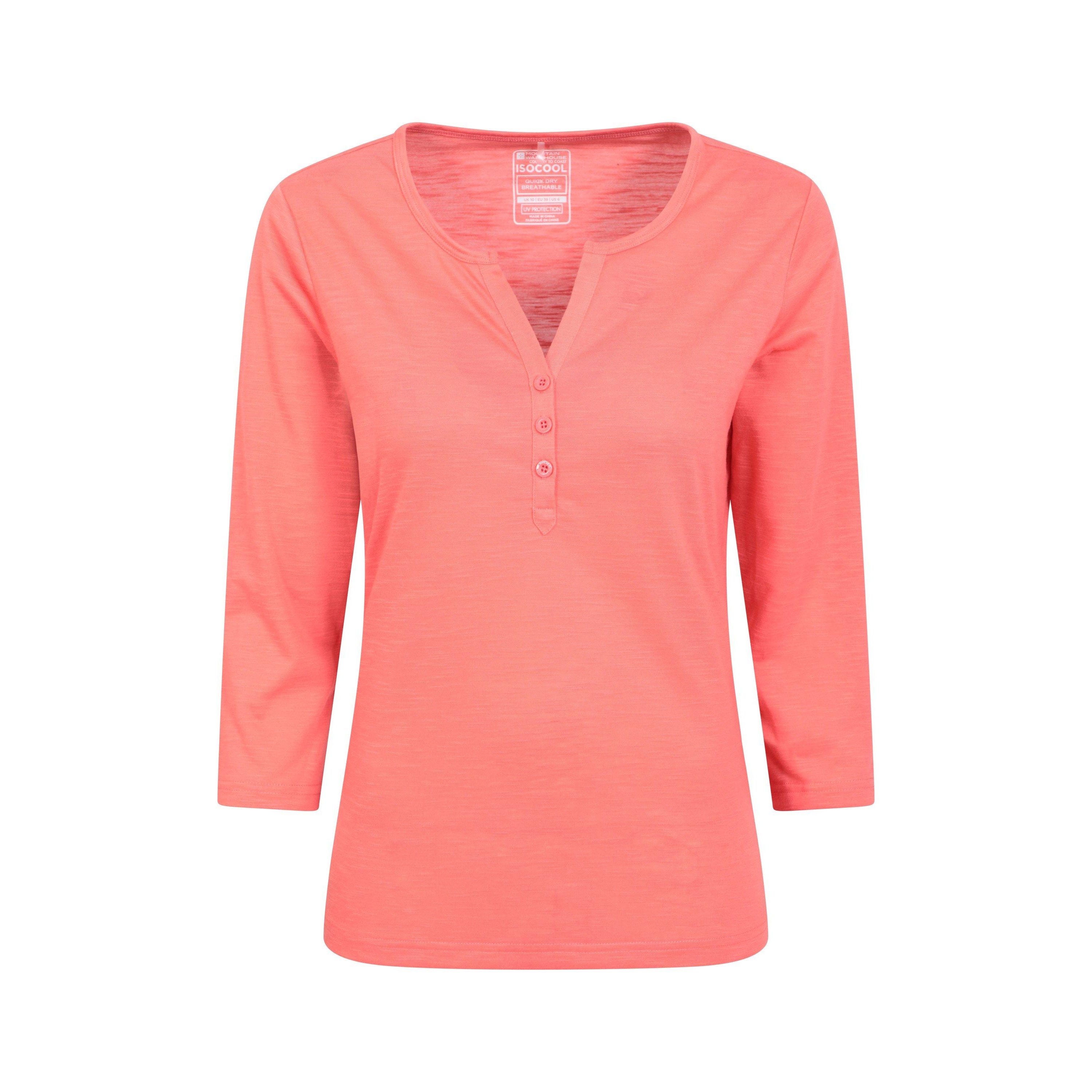 Mountain Warehouse - "Paphos" Oberteil Mit UV-Schutz für Damen (Koralle) Image
