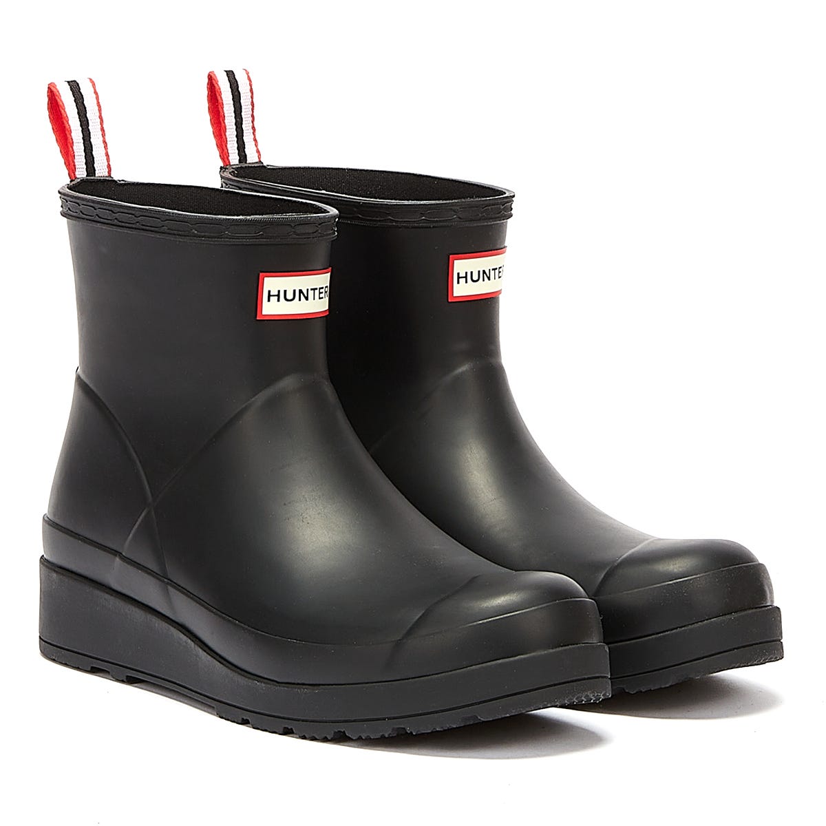 Hunter Original Play Short Womens Schwarz Wellies