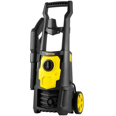 VEVOR Electric Power Washer, 2000 PSI, Max 1.65 GPM Pressure Washer w/ 30 ft Hose & Reel, 5 Quick