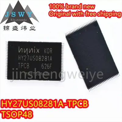 5-50pcs HY27US08281A HY27US08281A-TPCB 16MB NAND Flash Pack TSOP48 100% Brand New Original Free