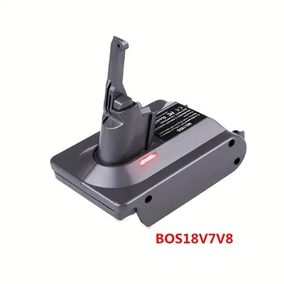 Battery Converter Adapter for Bosch 18V Li-ion Battery BAT609 BAT618 Convert To For Dyson V7 V8