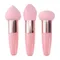 Éponges de maquillage pour fond de teint, 3 pièces, accessoire de beauté avec poignée, mélangeur