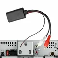 Adattatore musicale modulo Bluetooth wireless universale per auto Cavo ausiliario Rca Aux Stereo 2