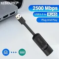 Adattatore Gigabit Ethernet USB 3.0 tipo C da 2,5 Gbps Convertitore per scheda di rete cablata LAN
