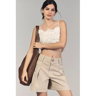 Pilcro High-Rise Utility Baggy Shorts