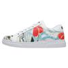 Sneaker DOGO "Ace Sneakers Hartley's Flower Damen Sneaker / Female", Damen, Gr. 40, Normalschaft, weiß, Lederimitat, casual, Schuhe, Vegan