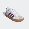 Sneaker ADIDAS SPORTSWEAR, Gr. 33, cloud weiß, royal blau, better scarlet, Synthetik, Leder, sportlich, Schuhe, inspiriert vom Design des adidas samba