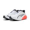 Laufschuh PUMA "ELECTRIFY NITRO 4", Gr. 41, puma weiß, glowing rot, puma schwarz, Textil, sportlich, Schuhe