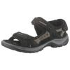 Trekkingsandale ECCO "OFFROAD", Damen, Gr. 40, schwarz (schwarz, grau), Nubukleder, Textil, sportlich, Schuhe, Outdoorschuh, Sommerschuh, Freizeitsandale, in sportlicher Optik