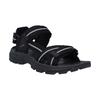 Sandale HI-TEC "SIERRA", Gr. 46, schwarz, Textil, sportlich, Schuhe