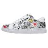 Sneaker DOGO "Ace Low-Top Sneaker Icon Damen Sneaker", Damen, Gr. 38, Normalschaft, weiß, Lederimitat, casual, Schuhe, Handgefertigt