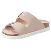 Sandale O'NEILL "SANDY SLIDER WOMEN LOW", Gr. 39, rosa (peach whip), Synthetik, sportlich, Schuhe