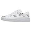 Sneaker DOGO "Ace Low-Top Sneaker Feeling-Happy Damen Sneaker", Damen, Gr. 39, Normalschaft, weiß, Lederimitat, casual, Schuhe, Handgefertigt