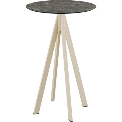 Klapptisch ESSENTIALS "Infinity", sand, galaxy marble, sand, B:70cm H:109,2cm T:70cm, Stahl/HPL Tischplatte, Tische, in verschiedenen Ausführungen Image