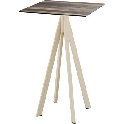 Klapptisch ESSENTIALS "Infinity", sand, tropical wood, sand, B:70cm H:109,2cm T:70cm, Stahl/HPL Tischplatte, Tische, in verschiedenen Ausführungen Image
