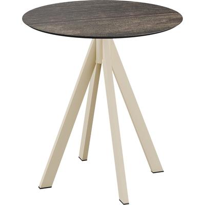 Klapptisch ESSENTIALS "Infinity", sand, riverwashed wood, sandfarben, B:70cm H:73,2cm T:70cm, Stahl/HPL Tischplatte, Tische, in verschiedenen Ausführungen Image