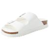 Sandale O'NEILL "SANDY SLIDER WOMEN LOW", Gr. 39, weiß (sanftes weiß), Synthetik, sportlich, Schuhe