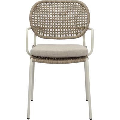 Gartenstuhl BEST "Reino", beige (sand), B:55,5cm H:88cm T:60,5cm, Stahl, Stühle, Outdoor Dining Stuhl Image