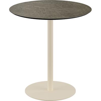 Klapptisch ESSENTIALS "Urban", sand, midnight marble, sandfarben, B:70cm H:73,2cm T:70cm, Pulverbeschichteter Stahl, Tische, in verschiedenen Ausführungen Image