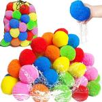 60 ballons d'eau réutilisables pour jouets et jeux d'extérieur, jouets d'eau pour enfants et adultes, garçons et filles - jouets d'été pour la piscine et le jardin