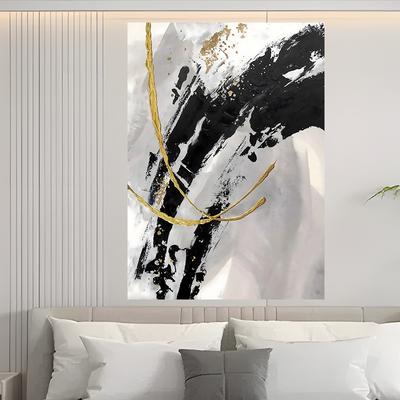 TEMU 1pc Art Posters And And New Chinese Hd Oil Painting For Decor Image