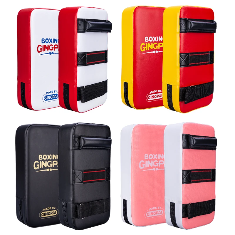 Hochwertige Kinder Kickboxen Schlaghandschuhe Muay Thai Fußziel zum Treten Boxen Schild Trainingsausrüstung Muay Thai Fußziel Image