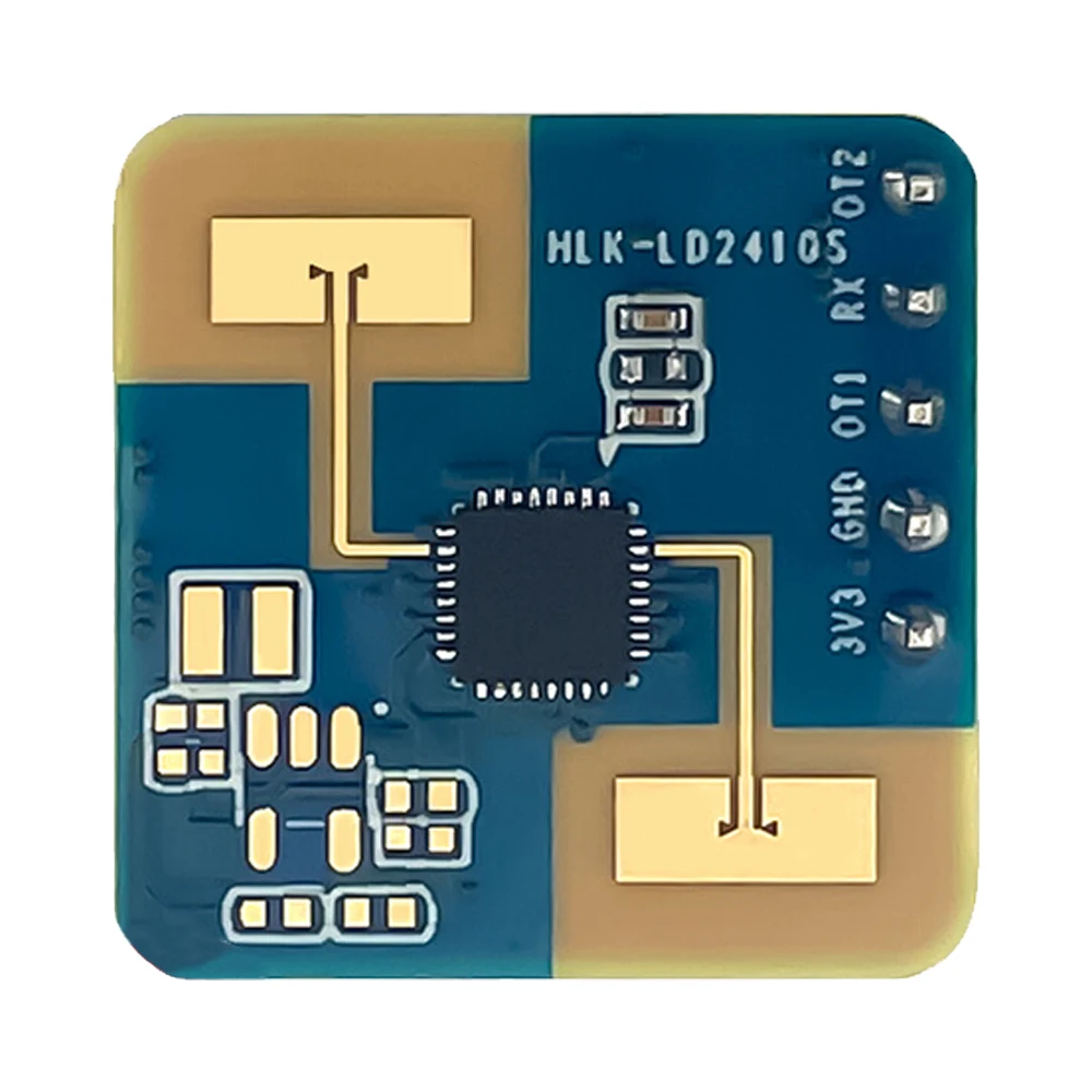 LD2410S 24 GHz menschlicher Anwesenheitssensor FMCW Millimeterwellen-Radarschalter Induktionsmodul GPIO UART-Schnittstelle Low Power Smart Home Image
