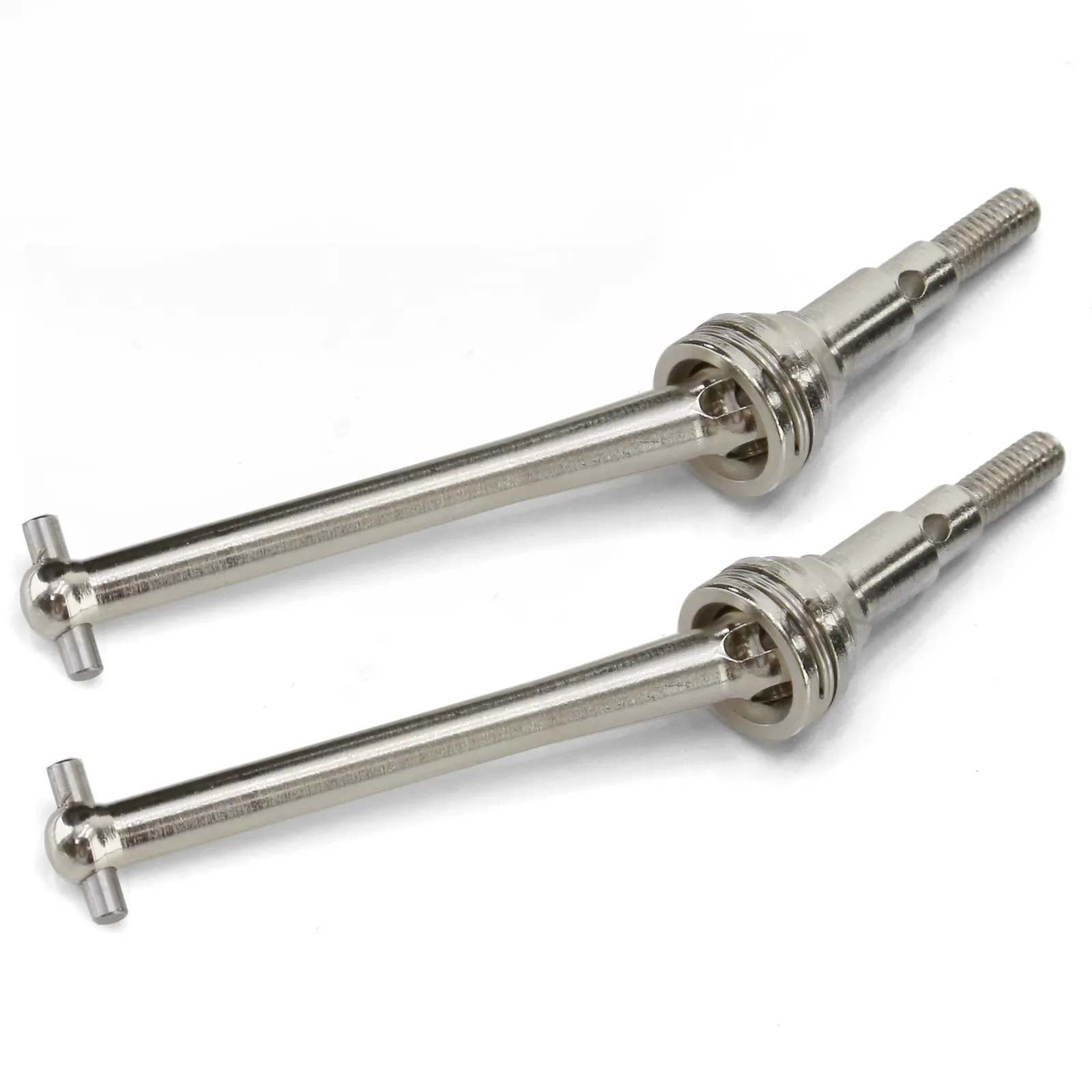 2 Stück Metall MJX RC Auto LKW Hobby Upgrade Zubehör Teile 16410 F/R CVD Antriebswelle für Maßstab 1/16 16207 16208 14209 14210