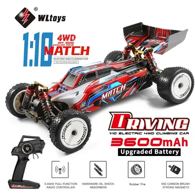 Wltoys 104001 RTR 1/10 4WD RC Auto 2,4G Fernbedienung Racing Auto Drift 45 km/h High Speed Off-Road Klettern Metall fahrzeuge Spielzeug