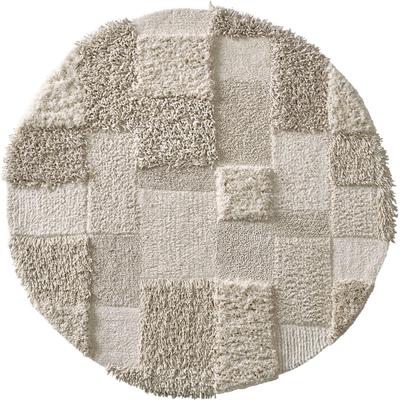 Teppich HEINE HOME Gr. 1, beige (natur), B:70cm H:30mm L:140cm, Baumwolle, Polyester, Kunstfaser, Viskose, Teppiche Image
