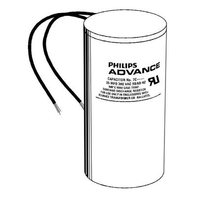 Philips 06067642 - CAPACITOR DRY 8.0MF 300V (7C080L30RA) Metal Halide Ballast Kit