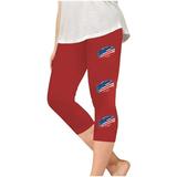 ZACPNCV Girls Capri Leggings Independence Day Print High Waist Kids Leggings Athletic Sports Workout Dance Tights Cropped Pants Red 2-3 Years