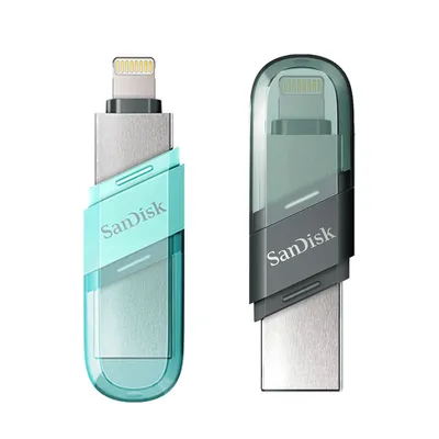 SanDisk USB Flash Drive iXpand Flip OTG Lightning USB 3.1 Stick 256GB 128GB 64GB Pen Drive MFi For
