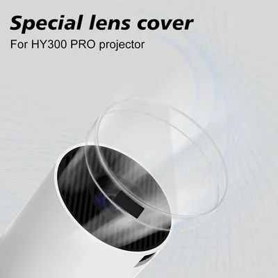 HY300Pro Projector fully transparent lens protection Cover Avoid dust lens protector Special For