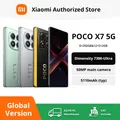 Versione globale POCO X7 5G Smartphone Dimensity 7300-Ultra 6.67 "1.5K AMOLED Display curvo 45W Turbo ricarica NFC