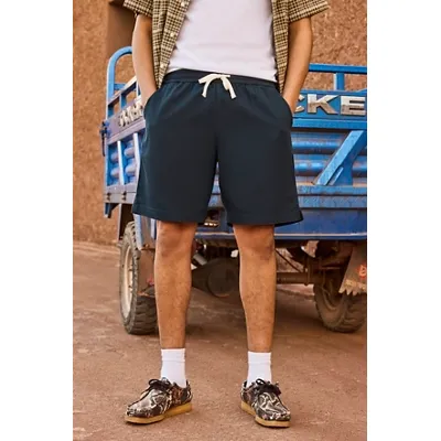 Ayker Navy Twill Shorts - Navy XS at Urban Outfitters