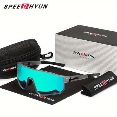 TEMU Speedhyun Men's And Women's Fashion Glasses Are With Ventilated Temples And A -changing Version To Give You A Good Visual Experience And A Full Case Image