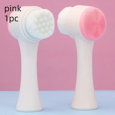 TEMU Ergonomic Dog Paw Cleaner, Pet Grooming Brush, Rubber Material, Soft Bristles, , Uncharged Cleaning Tool For Image