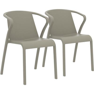 Ezpeleta - fado - 2er-Set Gartensessel aus verstärktem Polypropylen Image