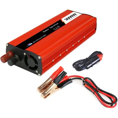 3000W Spannungswandler, DC 24V zu AC 220V/230V Wechselrichter, Wechselrichter mit 2 Image