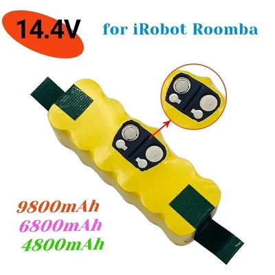 2025 für IRobot Roomba 500 Akku 14,4 V 9,80 Ah für Roomba Staubsauger 500 600 700 800 Akku Image
